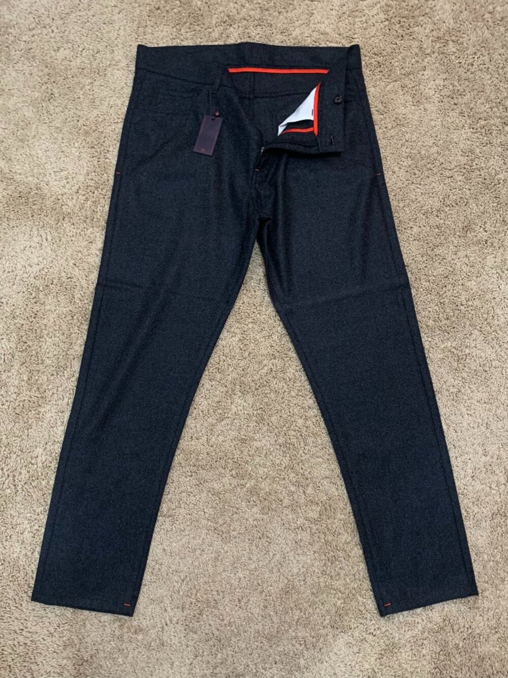 Isaia Men's Grey Trousers
